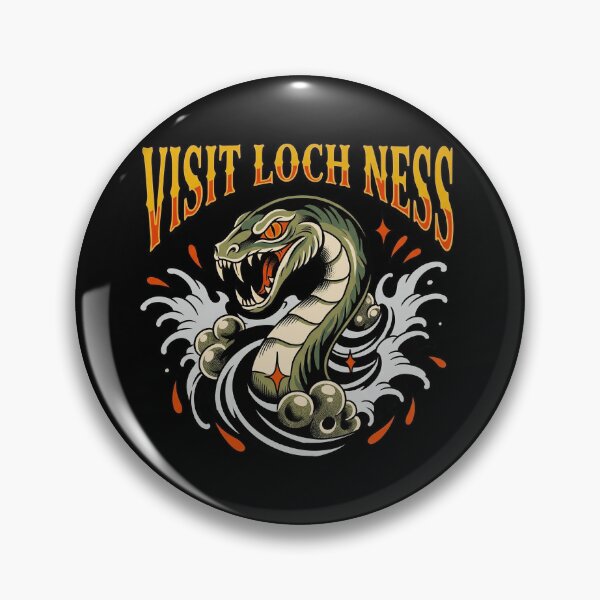 Item preview, Visit Loch Ness Monster designed and sold by Fictional Ink Society.