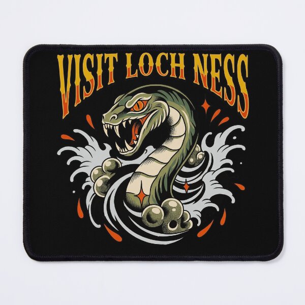 Item preview, Visit Loch Ness Monster designed and sold by Fictional Ink Society.