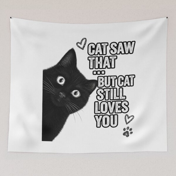 Item preview,  Cat Saw That  designed and sold by AsjasminEhavan.