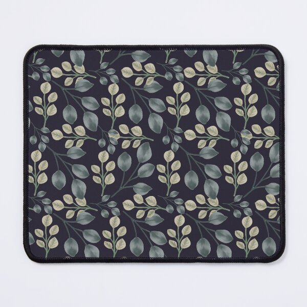 Item preview, Botanical Foliage Dusty Amethyst Seamless Pattern Art designed and sold by ​Jyoti Digital Artist.