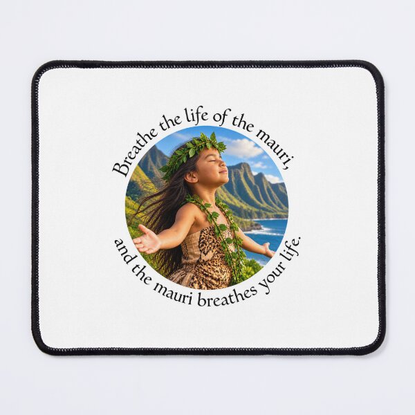 Item preview, Maori Vitality Proverb - Breathe the life of the mauri | Pacific Art designed and sold by ShakaLife.org.