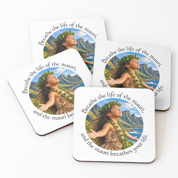 Item preview, Maori Vitality Proverb - Breathe the life of the mauri | Pacific Art designed and sold by ShakaLife.org.