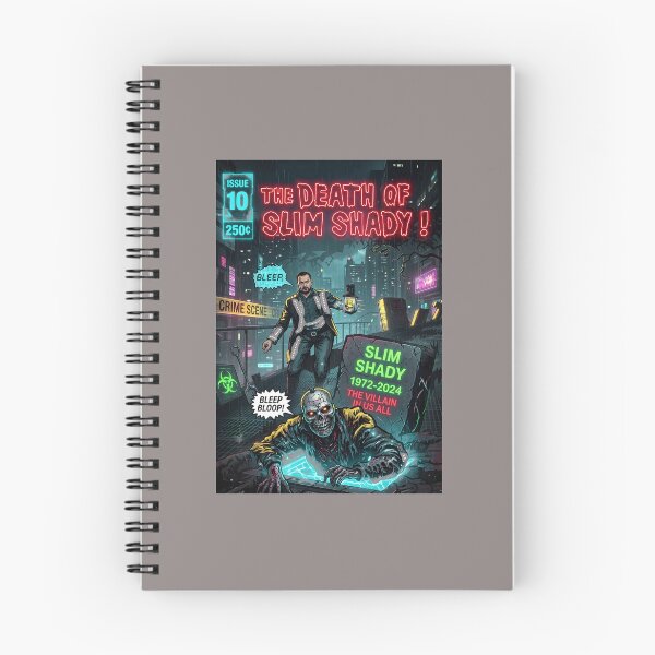 Item preview, Comic Cover Style Death of Slim Parody Graphic-79 designed and sold by Jorrimmer.