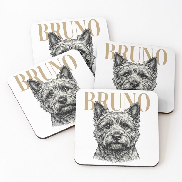 Item preview, Bruno Cairn Terrier Dog Sketch for Proud Norwich Terrier Parents and Scruffy Dog Lovers designed and sold by raedattia.