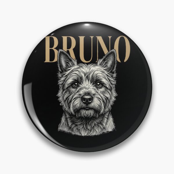 Item preview, Bruno Cairn Terrier Dog Sketch for Proud Norwich Terrier Parents and Scruffy Dog Lovers designed and sold by raedattia.