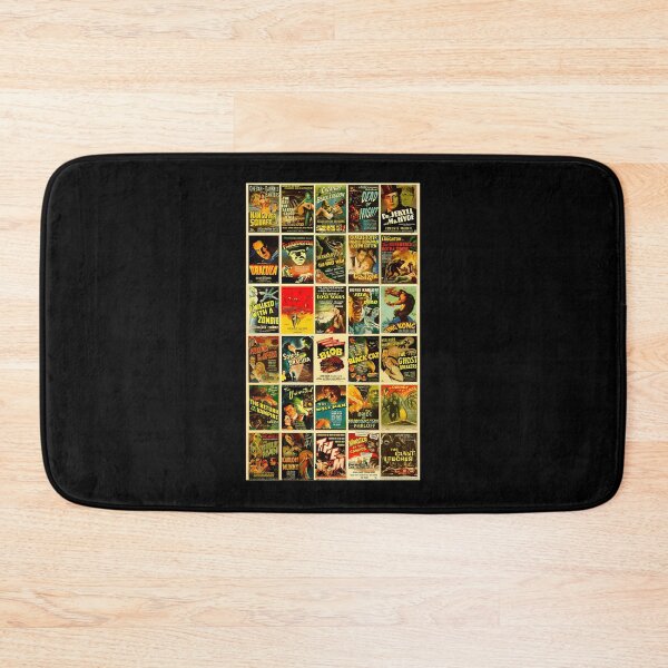 Item preview, Classic Vintage Horror Movie Posters Retro Collage designed and sold by AsierRios.
