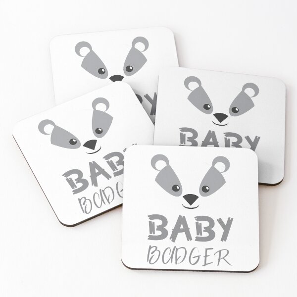 Item preview, Baby Badger (With Matching Mama Badger And Papa Badger) designed and sold by elizah-jeffcoat.