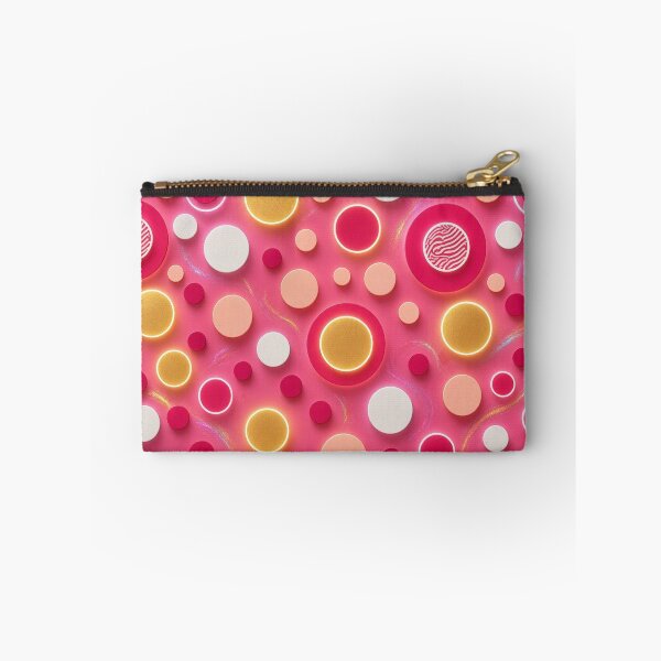 Item preview, Kawaii Anime Big Eyes Butterfly - Y2K Pop Art Pink Neon Circle Pattern designed and sold by Breezes-of-Ida.