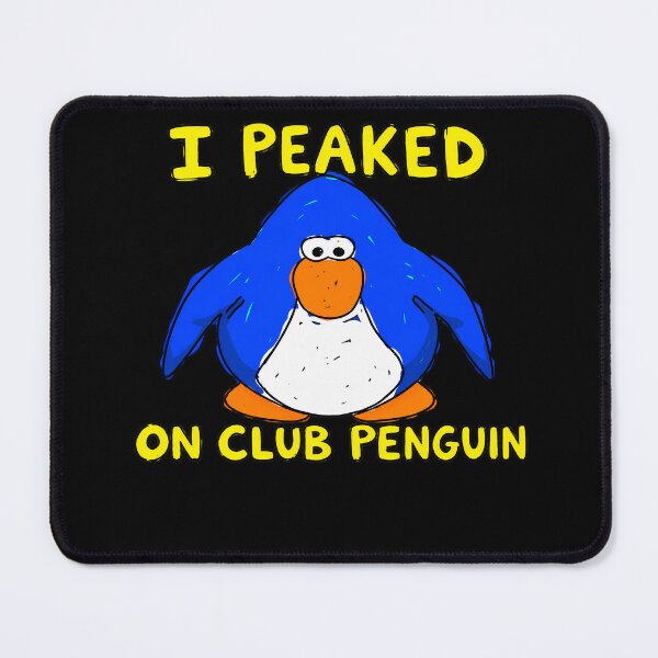 Item preview, I peaked on club penguin designed and sold by burrito-site.