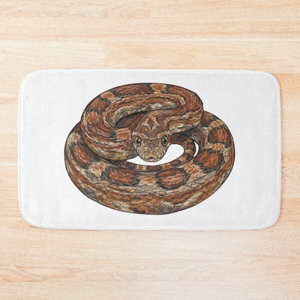 Item preview, Coiled Corn Snake Detailed Illustration designed and sold by Deilage.