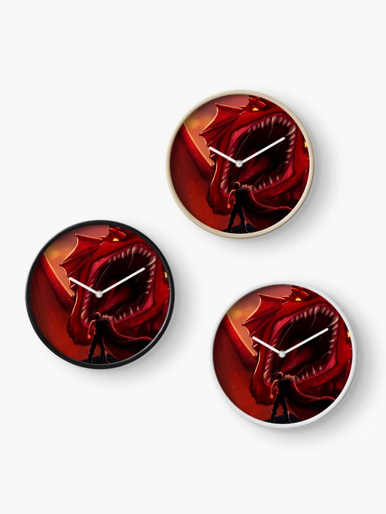 Thumbnail 3 of 4, Clock, Fight The Dragon designed and sold by rapho.