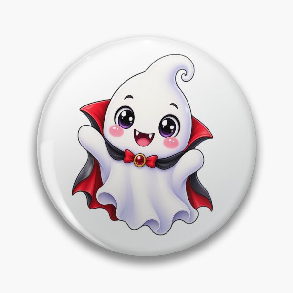 Item preview, Cute Kawaii Vampire Ghost Halloween Spooky Bat designed and sold by Pixanova.