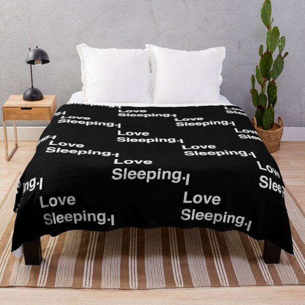 Item preview, I Love Video Sleeping Simple Text designed and sold by gilliland-mies.