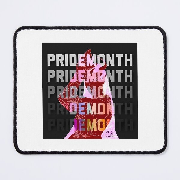 Item preview, Pride Month Demon Meme Shirt designed and sold by keener-kizziex.
