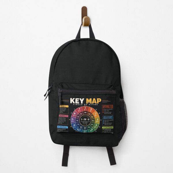 Item preview, Key Map – Circle of Fifths Music Theory Laptop Sleeve designed and sold by astersgraphics.