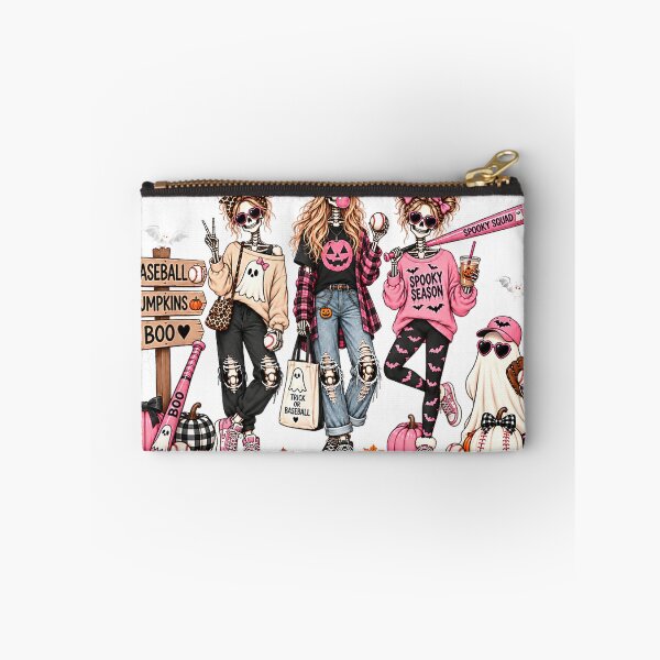 Item preview, Spooky Squad Baseball Halloween Costume Girls Teens Women T-Shirt designed and sold by gidget-gadget.