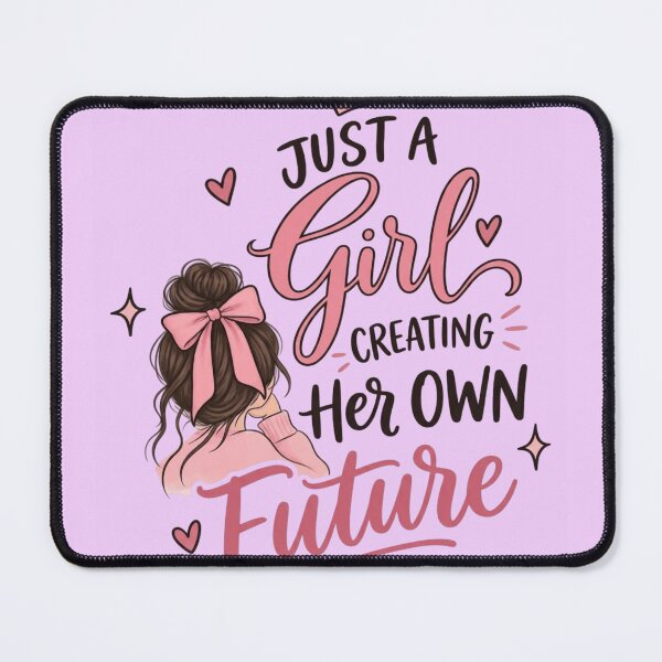 Item preview, Just a Girl Creating Her Own Future – Inspirational Girl designed and sold by RajDeals.