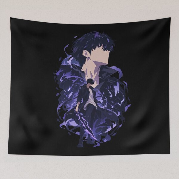 Item preview, Sung Jinwoo Shadow Monarch Poster – Solo Leveling designed and sold by · GAMING SOUL ·.
