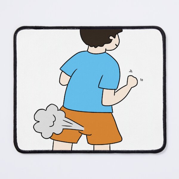 Item preview, Boy farting with gas cloud. designed and sold by KotchySmile.