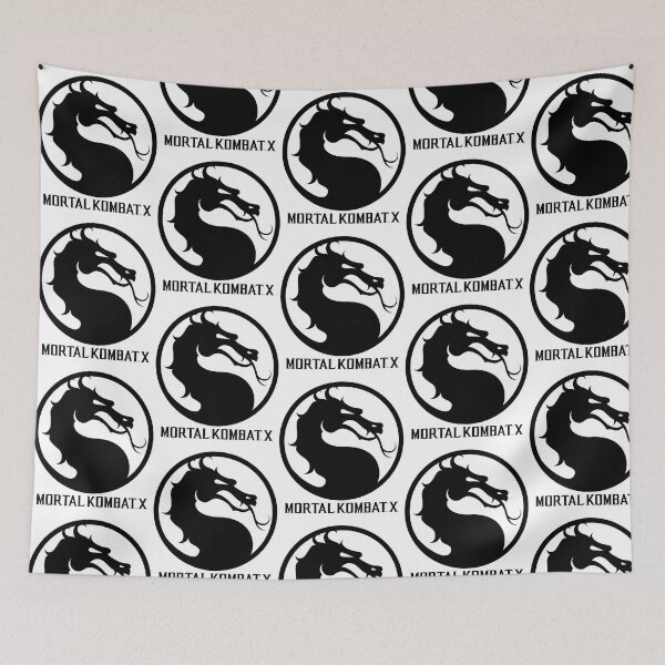 Item preview, Mortal Kombat X Logo designed and sold by kyla-leach.