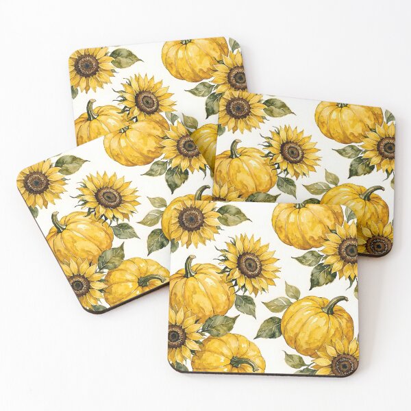 Item preview, Fall Pumpkins Sunflowers  designed and sold by GraphicsClub.