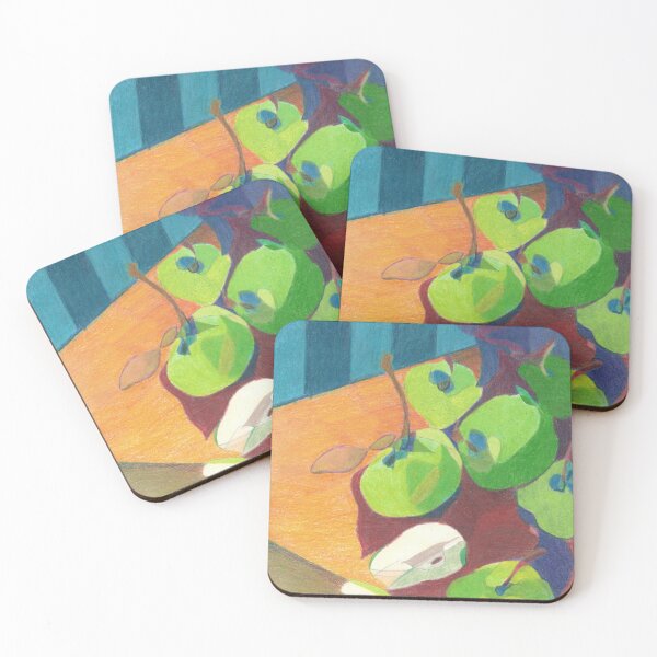 Item preview, Abstract Apples in Pencil designed and sold by leahgordonartist.