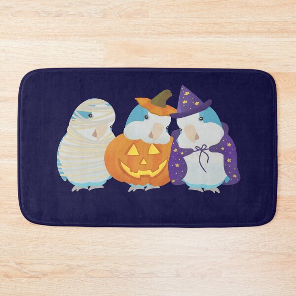 Item preview, Halloween Blue Quaker Parrot Illustration  designed and sold by FandomizedRose.