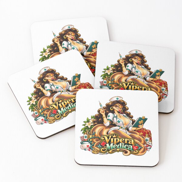 Item preview, Vipera Medica – Glamorous Serpent Nurse designed and sold by PRINTIONAL.