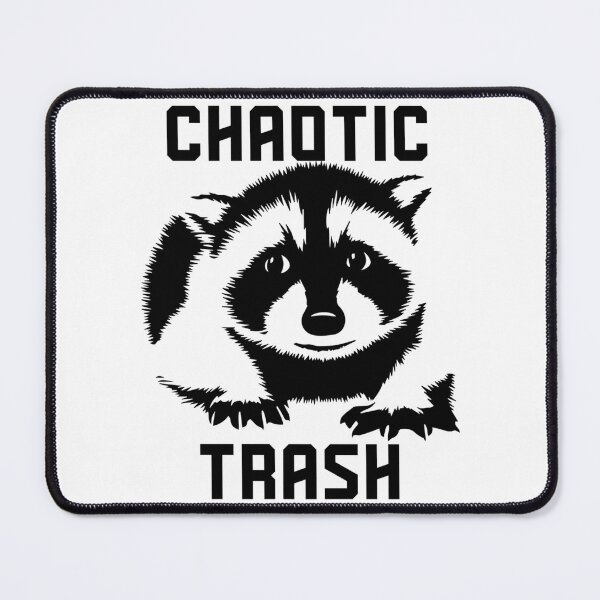Item preview, Chaotic Trash Panda Raccoon designed and sold by elizah-jeffcoat.