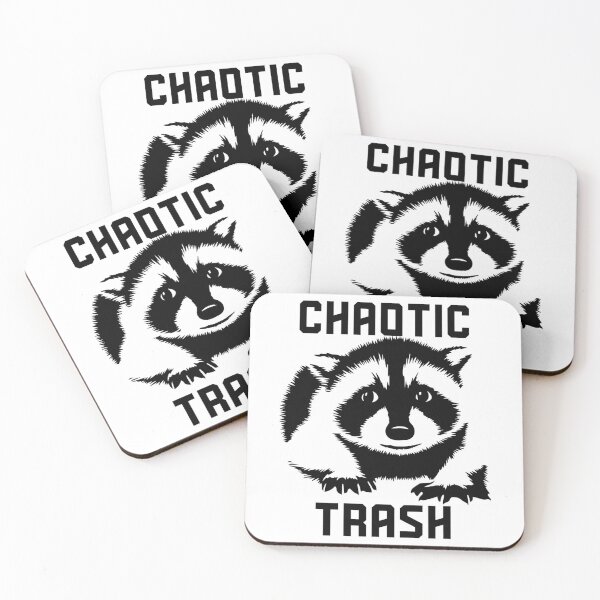 Item preview, Chaotic Trash Panda Raccoon designed and sold by elizah-jeffcoat.