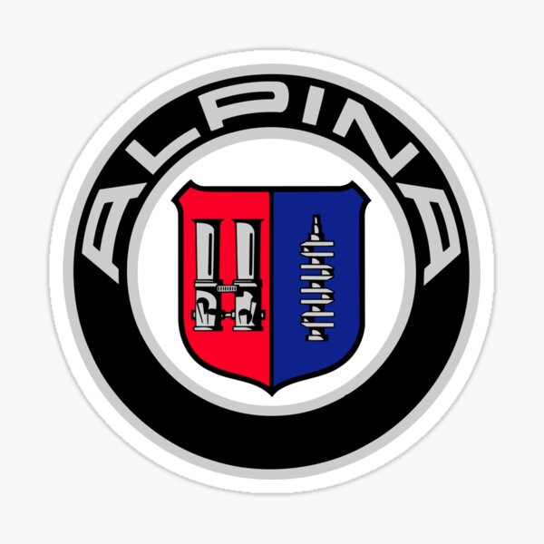 alpina classic car Sticker