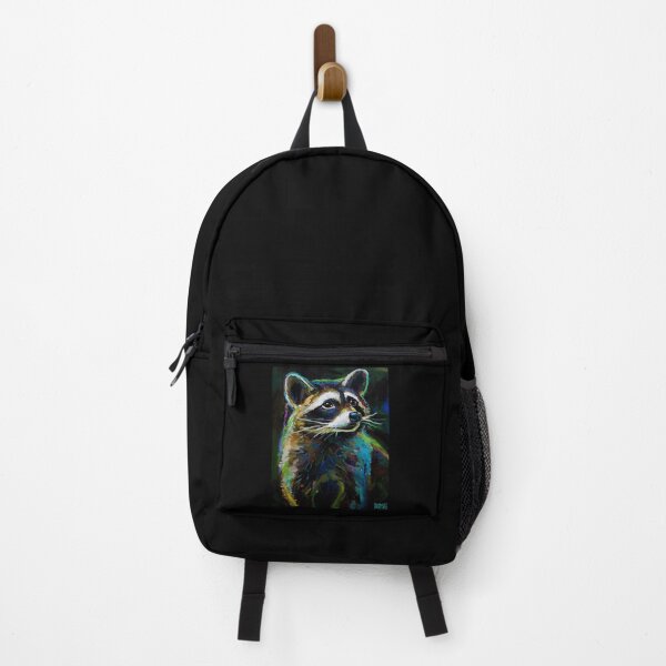 Item preview, Colorful Raccoon Painting designed and sold by elizah-jeffcoat.