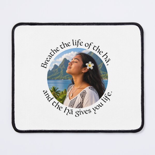 Item preview, Hawaii Resilience Proverb - Breathe the life of the Hā | Pacific Art designed and sold by ShakaLife.org.