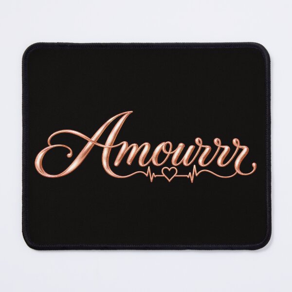 Item preview, Amourrr Rose Gold Heart Pulse designed and sold by RoseAmourrr.
