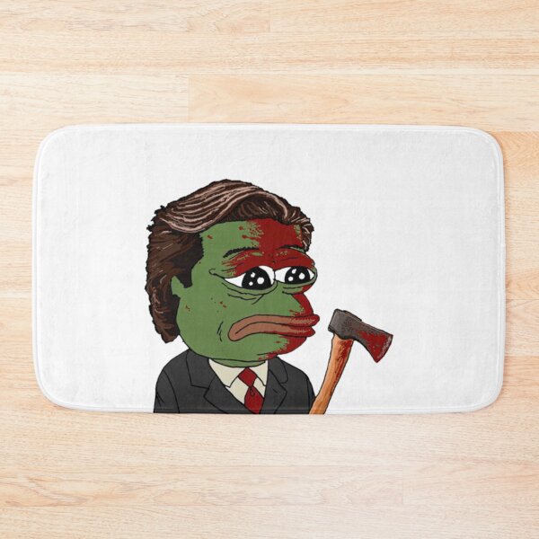 Item preview, Patrick Bateman Pepe American Psycho  designed and sold by Kathleenblairo.