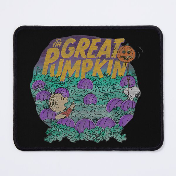 Item preview, Vintage Cartoon Boy and Dog in Purple Pumpkin Patch Art designed and sold by NitikaNadkarni.