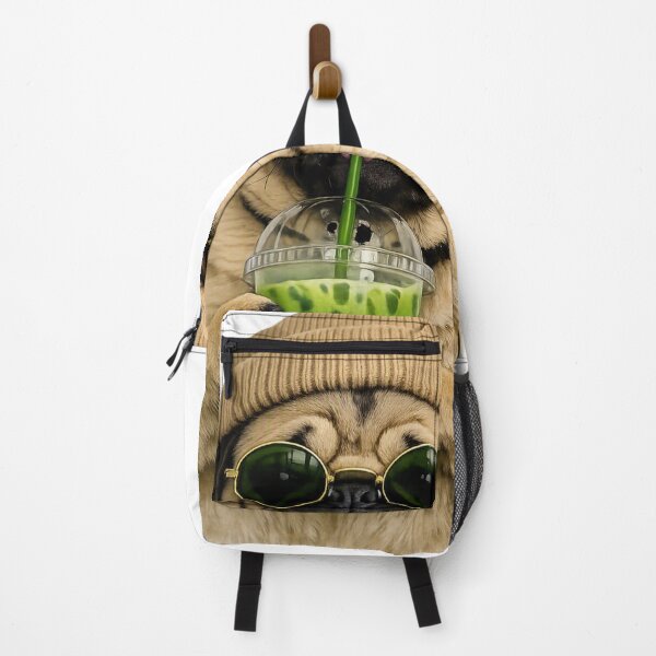 Item preview, Pug at the coffee shop designed and sold by PhotosByG.