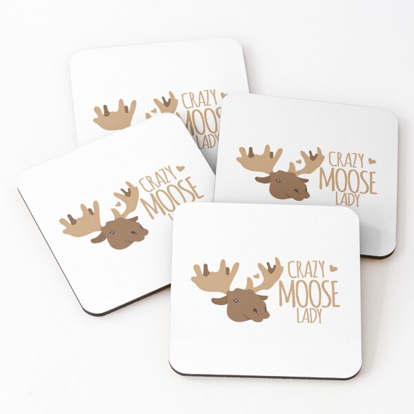 Item preview, Crazy Moose Lady designed and sold by elizah-jeffcoat.