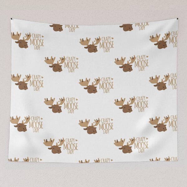 Item preview, Crazy Moose Lady designed and sold by elizah-jeffcoat.