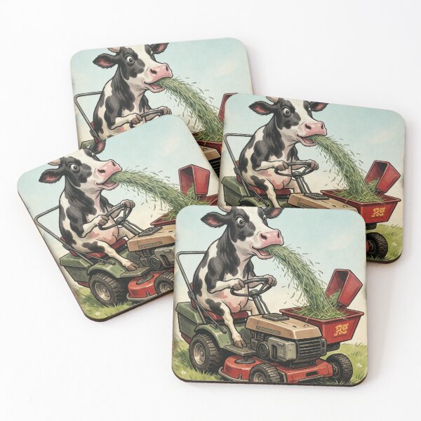 Item preview, Seaside Postcard: Hungry Cow designed and sold by halibutgoatramb.