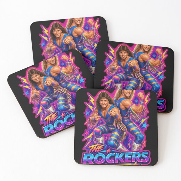 Item preview, The Rockers 80s Wrestling Tag Team Retro T-Shirt-34 designed and sold by DebraMattie.