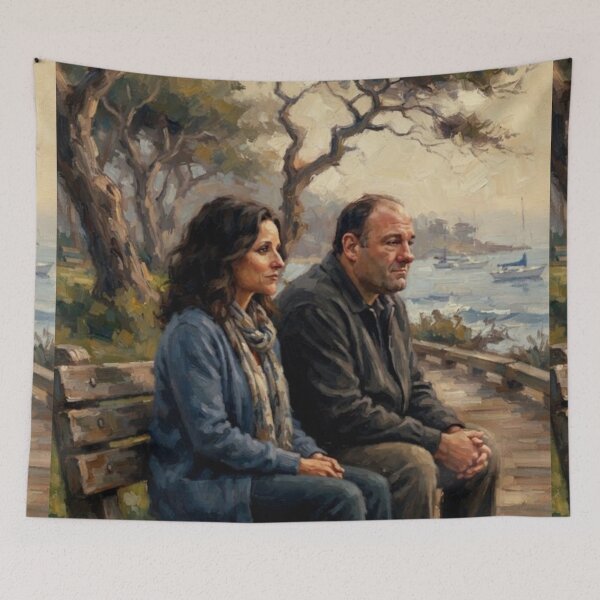Item preview, Enough Said Romantic Comedy Fine Art Tribute designed and sold by Art's Diner.