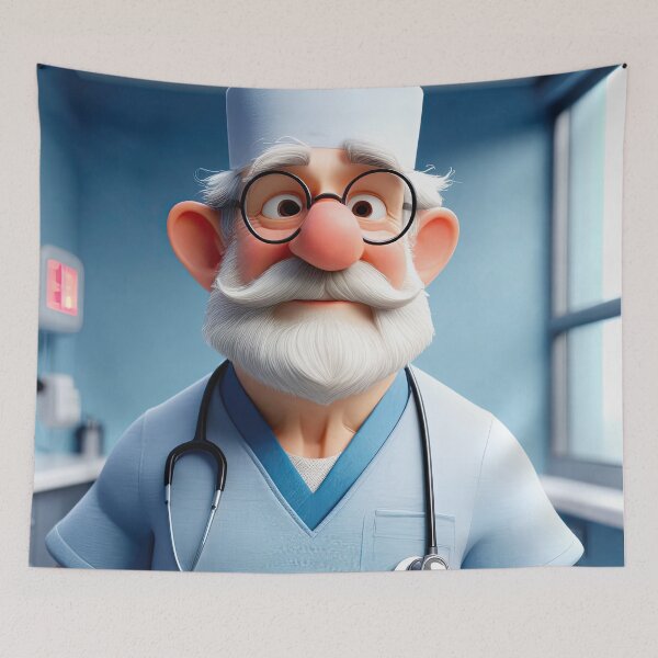 Item preview, Old Fart as a Nurse designed and sold by Colin Bentham.