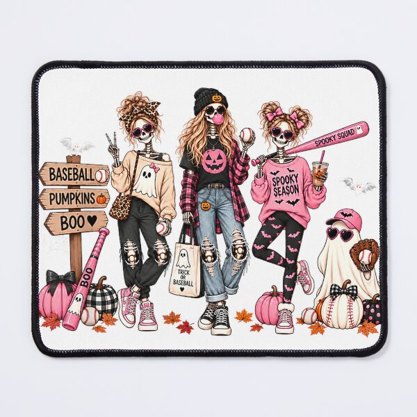Item preview, Spooky Squad Baseball Halloween Costume Girls Teens Women T-Shirt designed and sold by gidget-gadget.