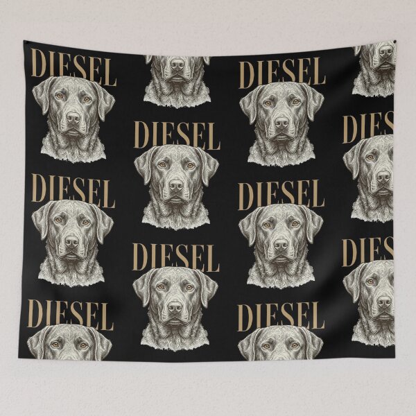 Item preview, Diesel Labrador Retriever Dog Sketch for Proud Lab Pup Parents and Gun Dog Lovers designed and sold by raedattia.