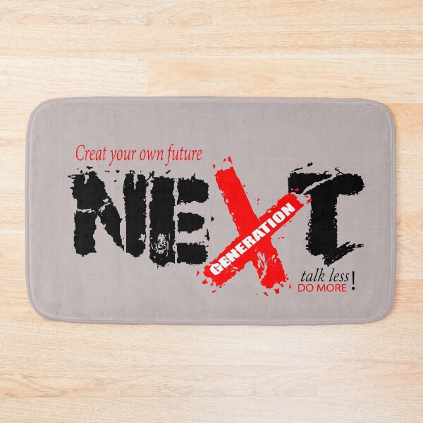 Item preview, Create Your Own Future - Generation X Typography Vector Art designed and sold by Carftora786.
