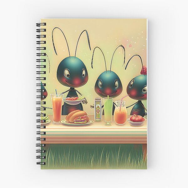 Item preview, Cheerful Ants Enjoying a Picnic in Nature's Embrace designed and sold by Artessie.