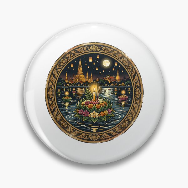 Item preview, Loy Krathong Festival designed and sold by naragon4289.