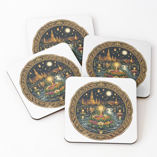 Item preview, Loy Krathong Festival designed and sold by naragon4289.