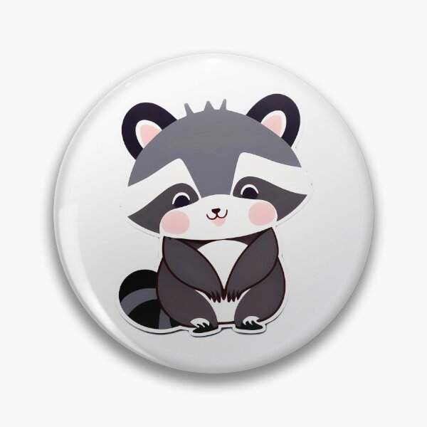 Item preview, Cute Kawaii Racoon designed and sold by elizah-jeffcoat.